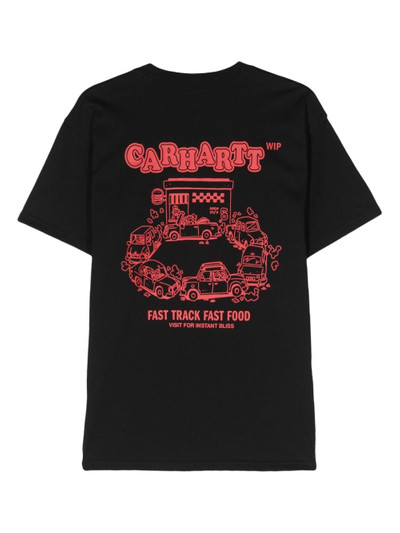 Carhartt Fast Food organic-cotton T-shirt outlook