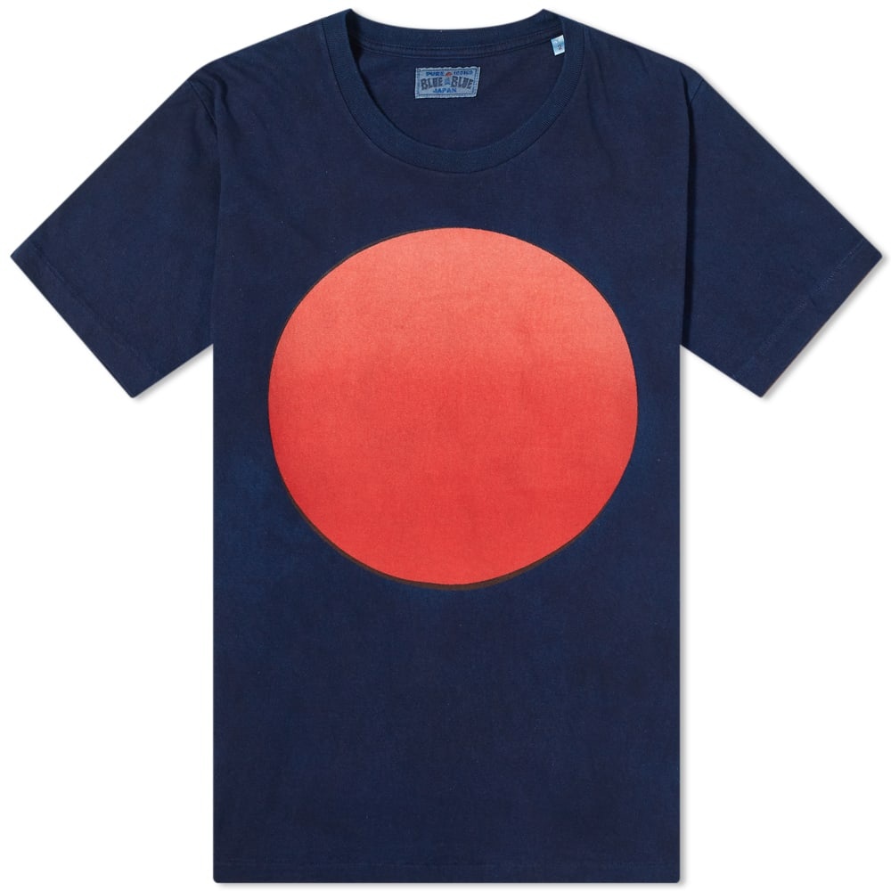 Blue Blue Japan Indigo Graduation Tee - 1