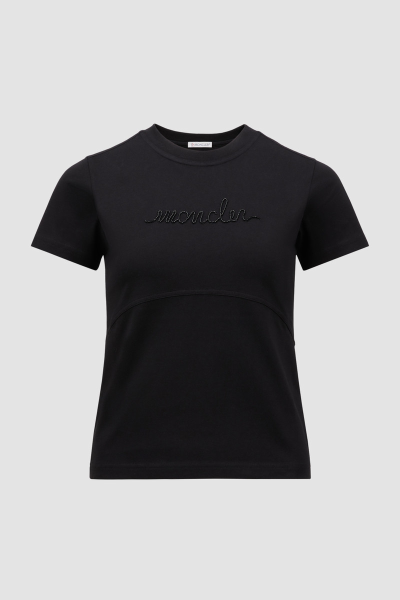 Beaded Logo T-Shirt 1
