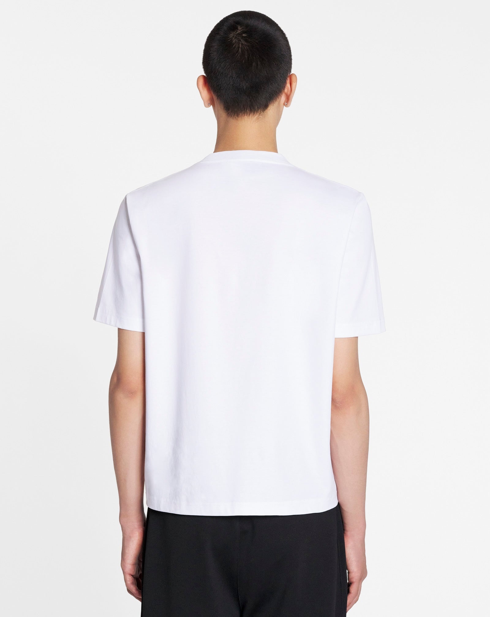LANVIN EMBROIDERED T-SHIRT - 4