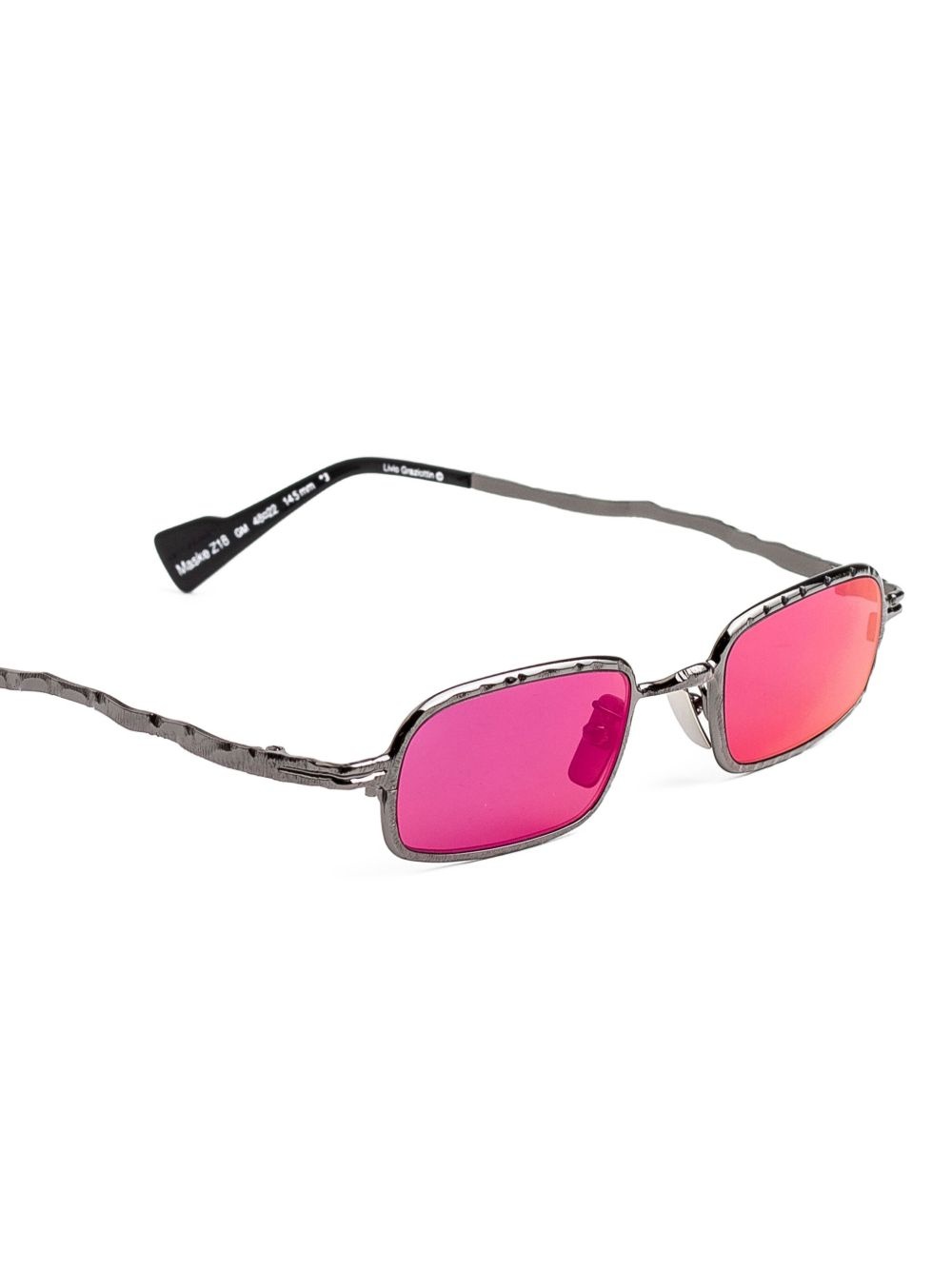 Z18 futuristic rectangular-frame sunglasses - 3
