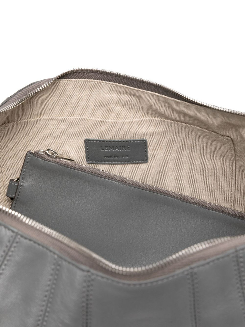 Croissant knot lambskin shoulder bag 5