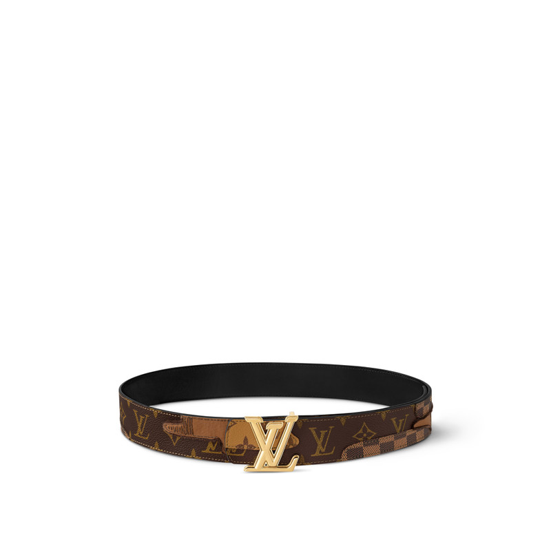 LV Dimension Monogram Landscape 40mm Reversible Belt 1