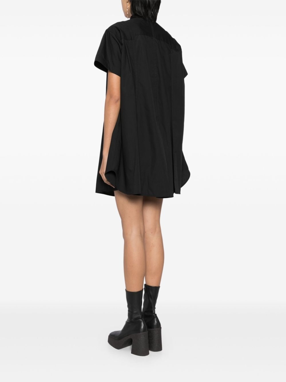 panelled shirt - 4