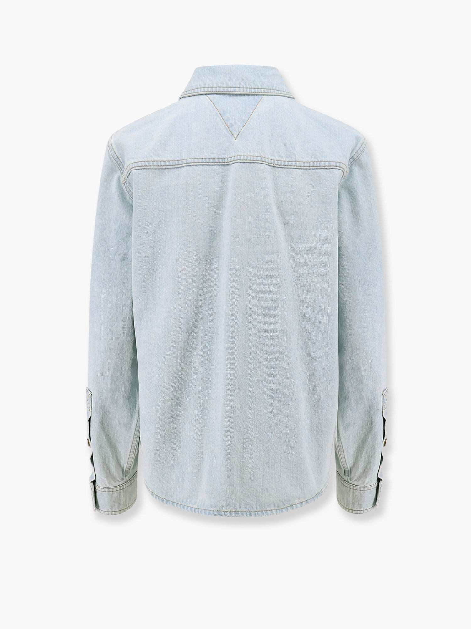 Bottega Veneta Denim Shirt With Extra Bleach Wash - 4