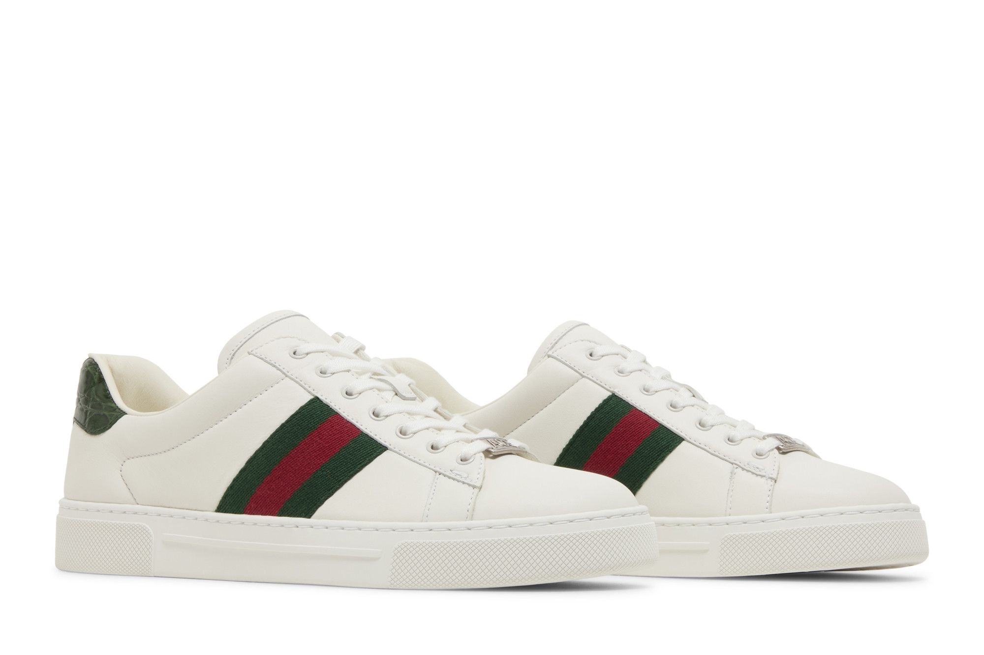 Gucci Wmns Ace 'White Green Red' - 8