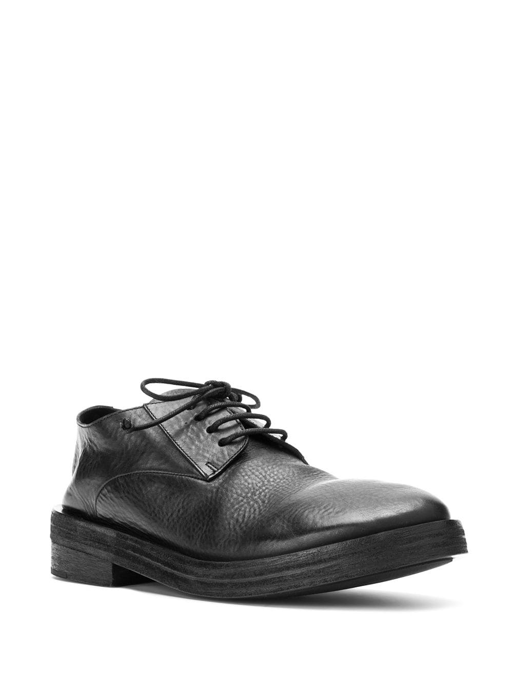 chunky sole derby shoes - 2