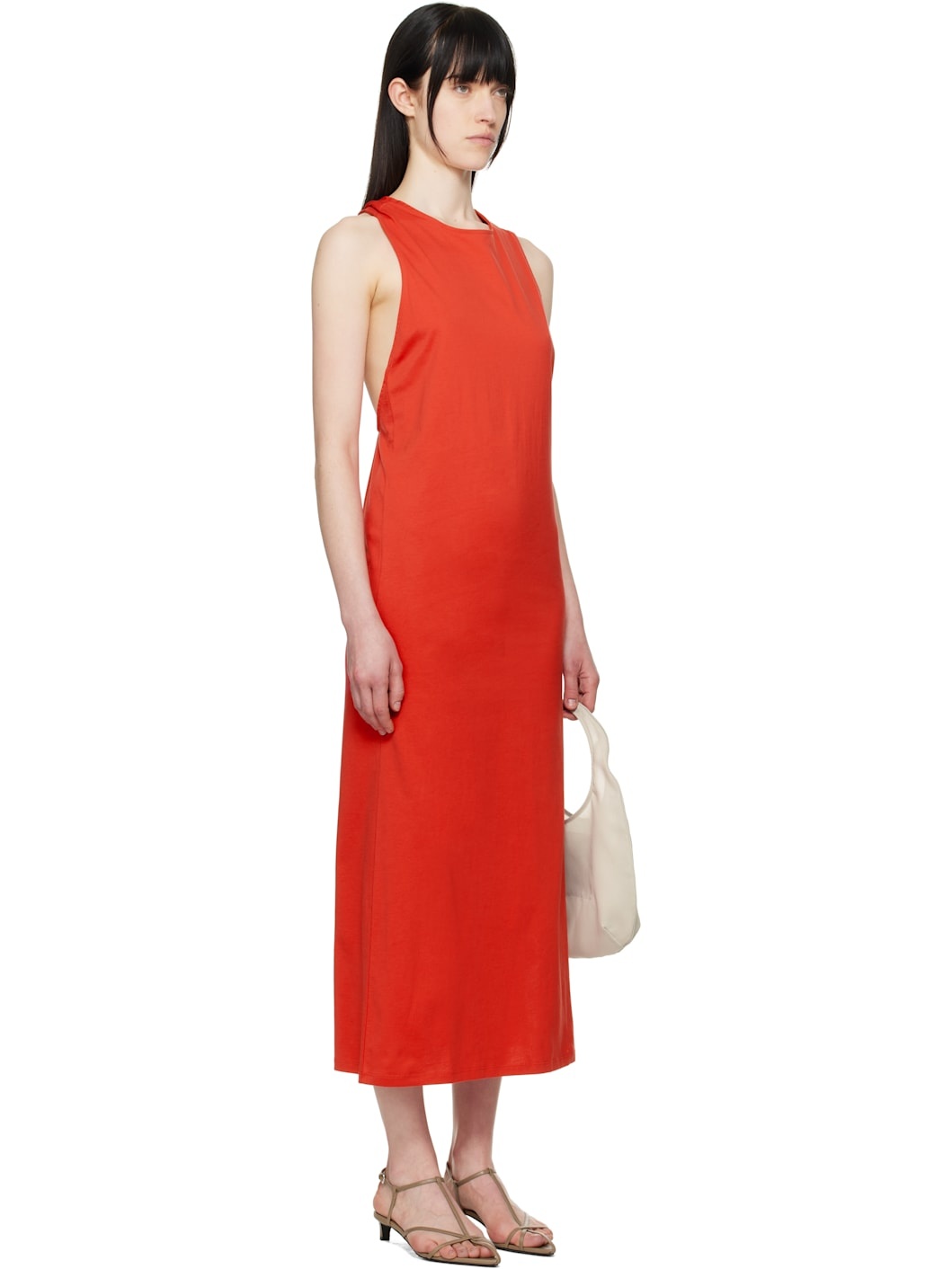 Red Rayna Midi Dress - 2
