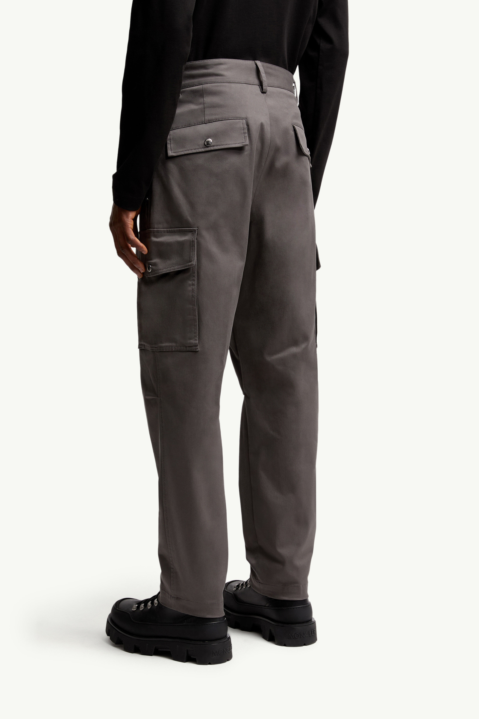 Cotton Gabardine Cargo Pants - 5