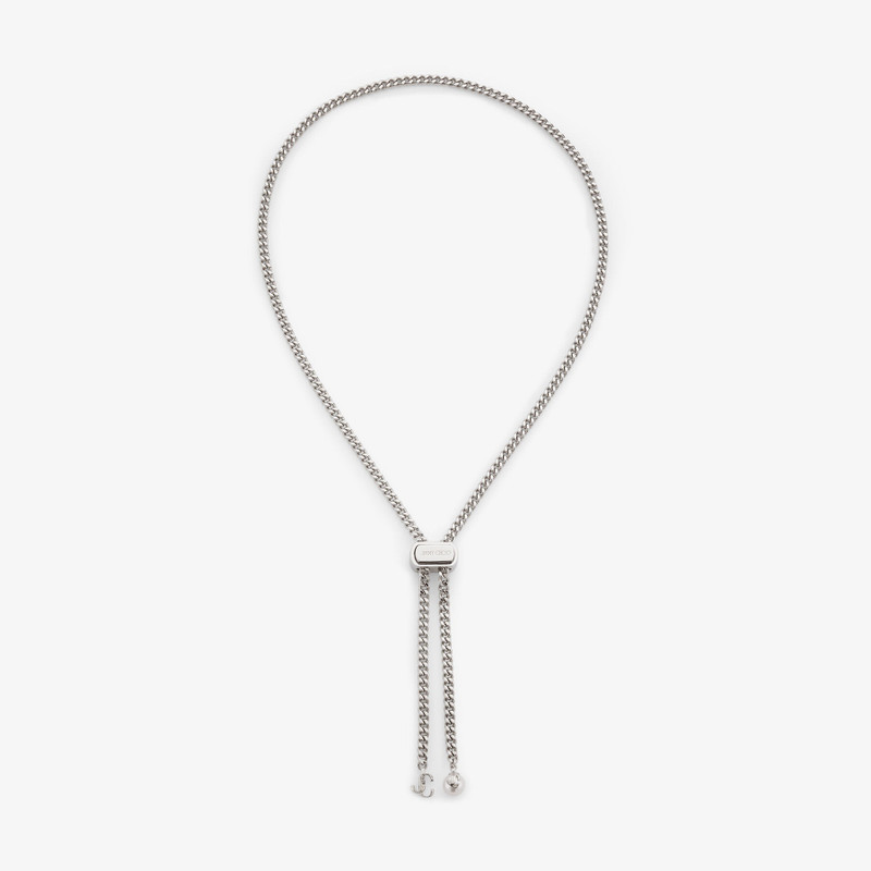 Bon Bon Necklace
Silver-Finish Metal Necklace with Pearl and JC Charm 1