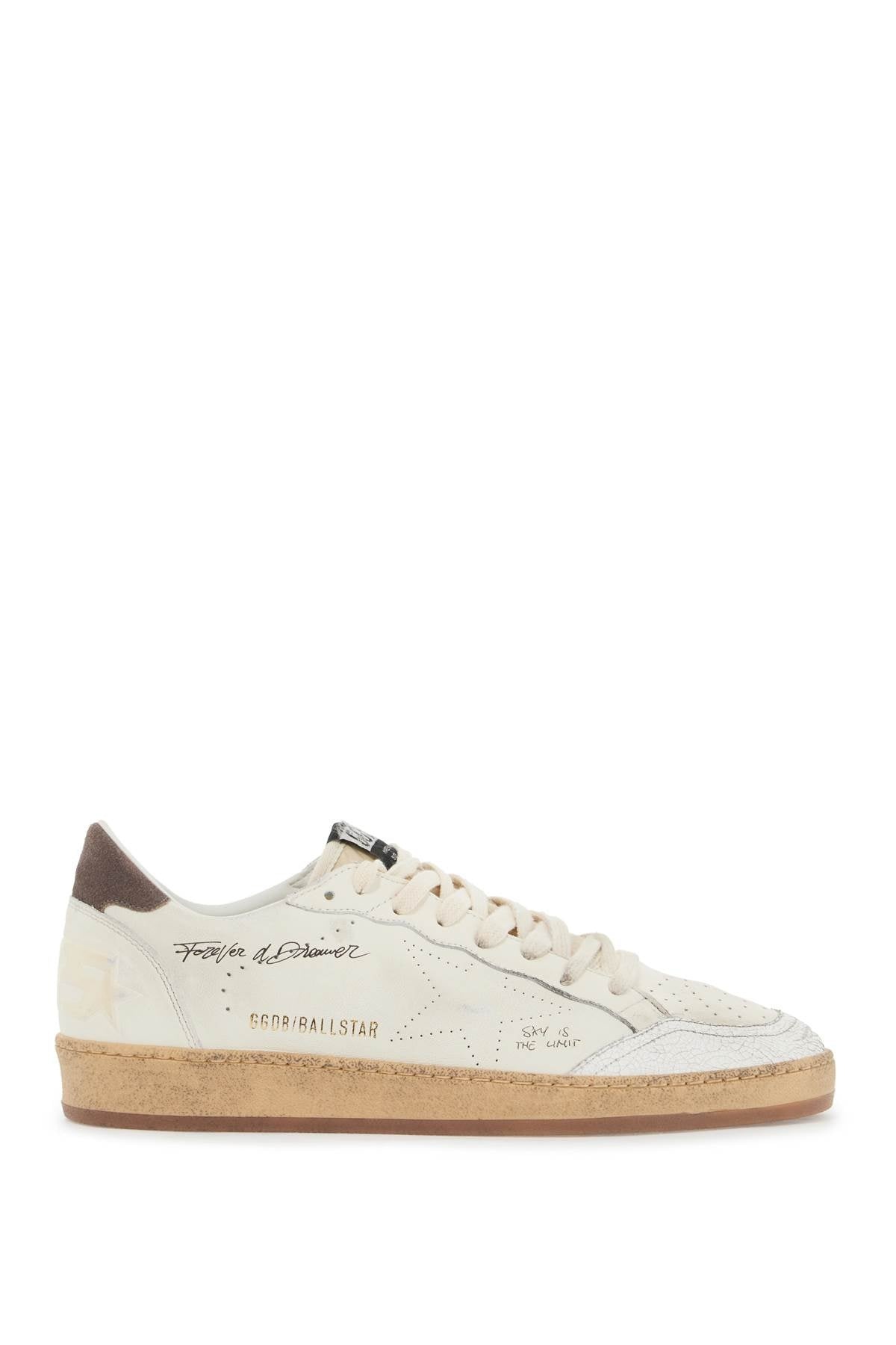 Golden Goose Leather Ball Star Sneakers In Men - 1