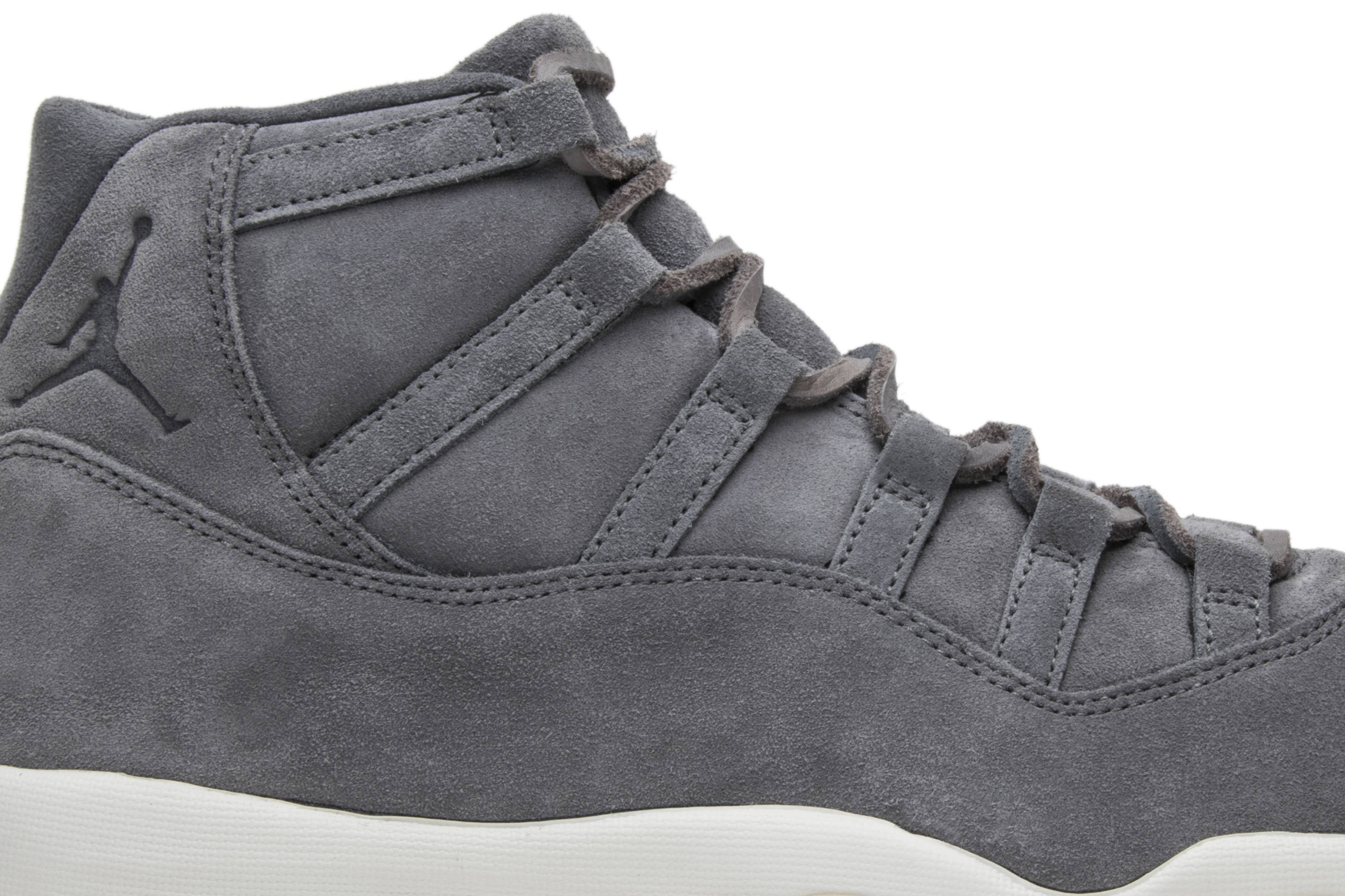 Air Jordan 11 Retro Premium 'Grey Suede' - 2