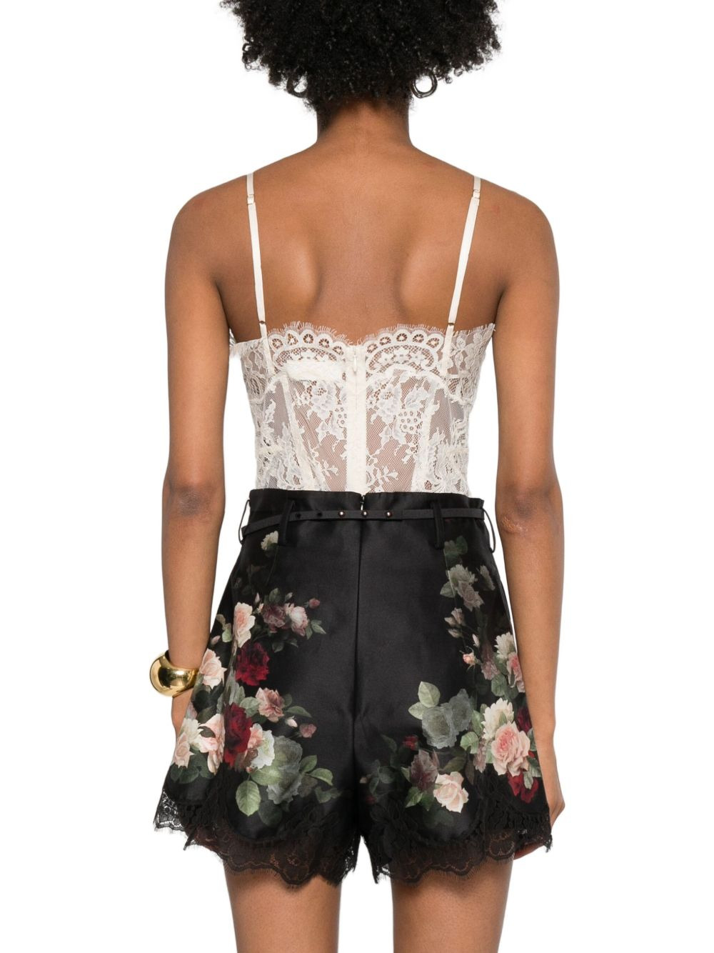 Lace Teddy bodysuit - 4