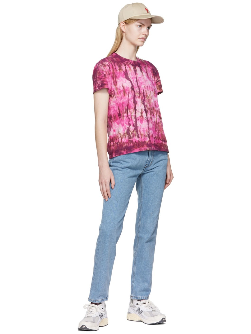 Pink Cotton T-Shirt - 4