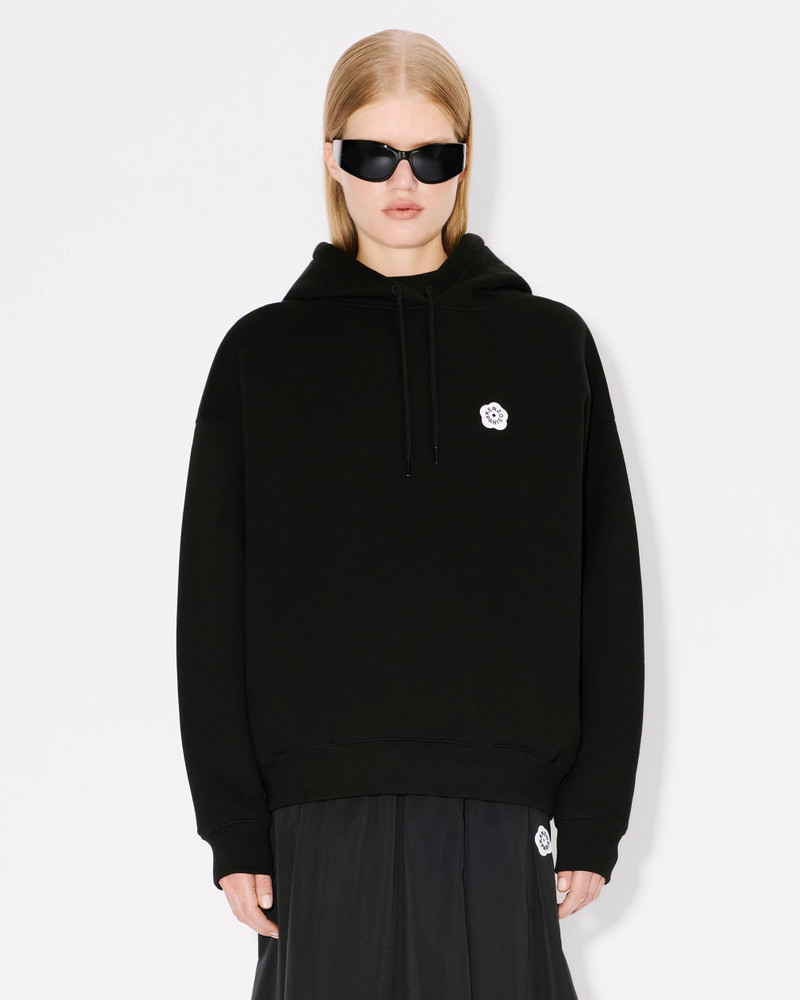 'Boke Flower 2.0' embroidered oversized hoodie in cotton 3