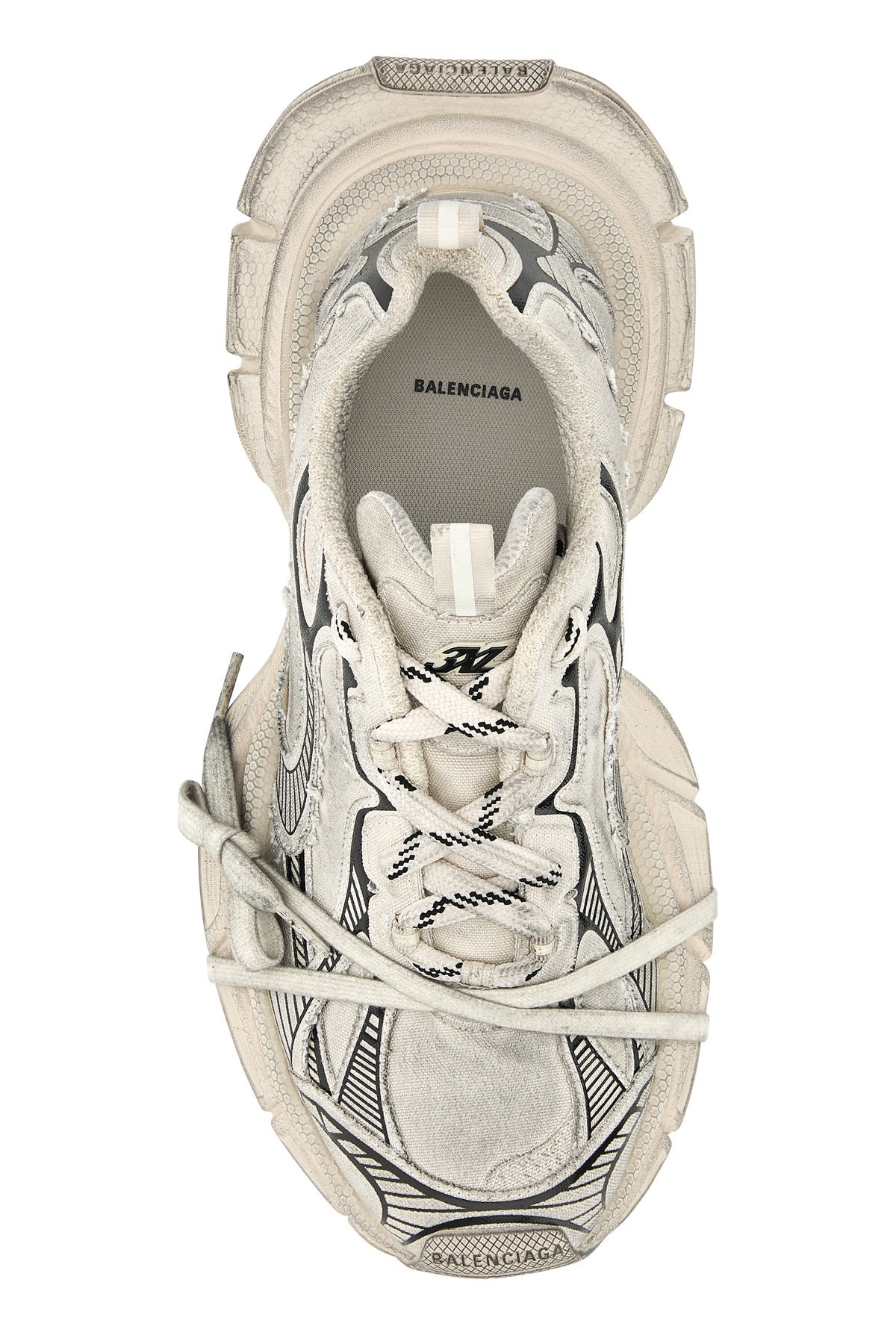 Multicolor canvas 3XL sneakers - 4