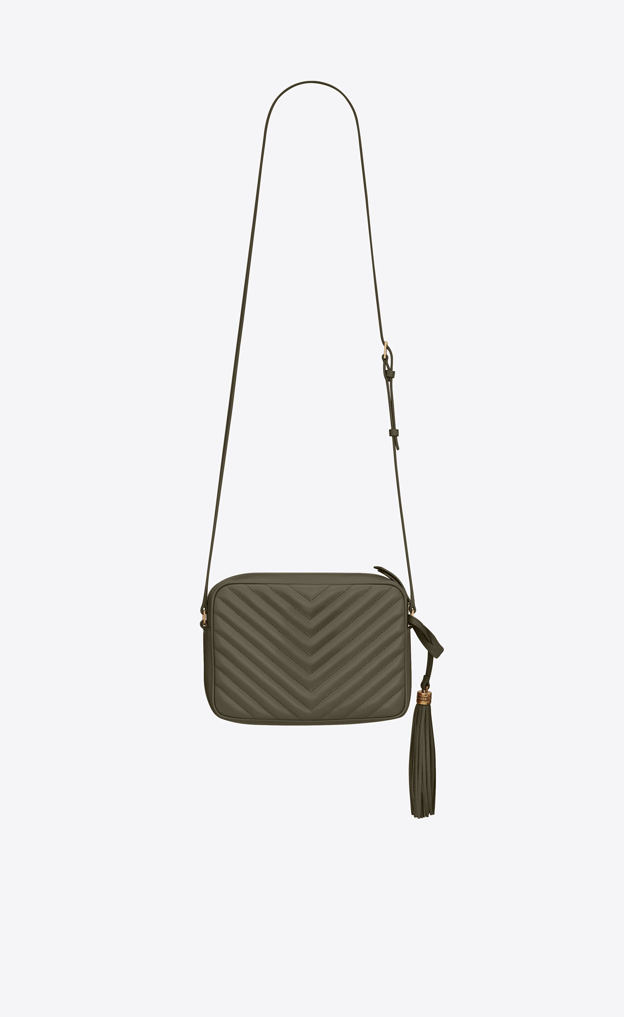 lou camera bag in quilted leather - 3