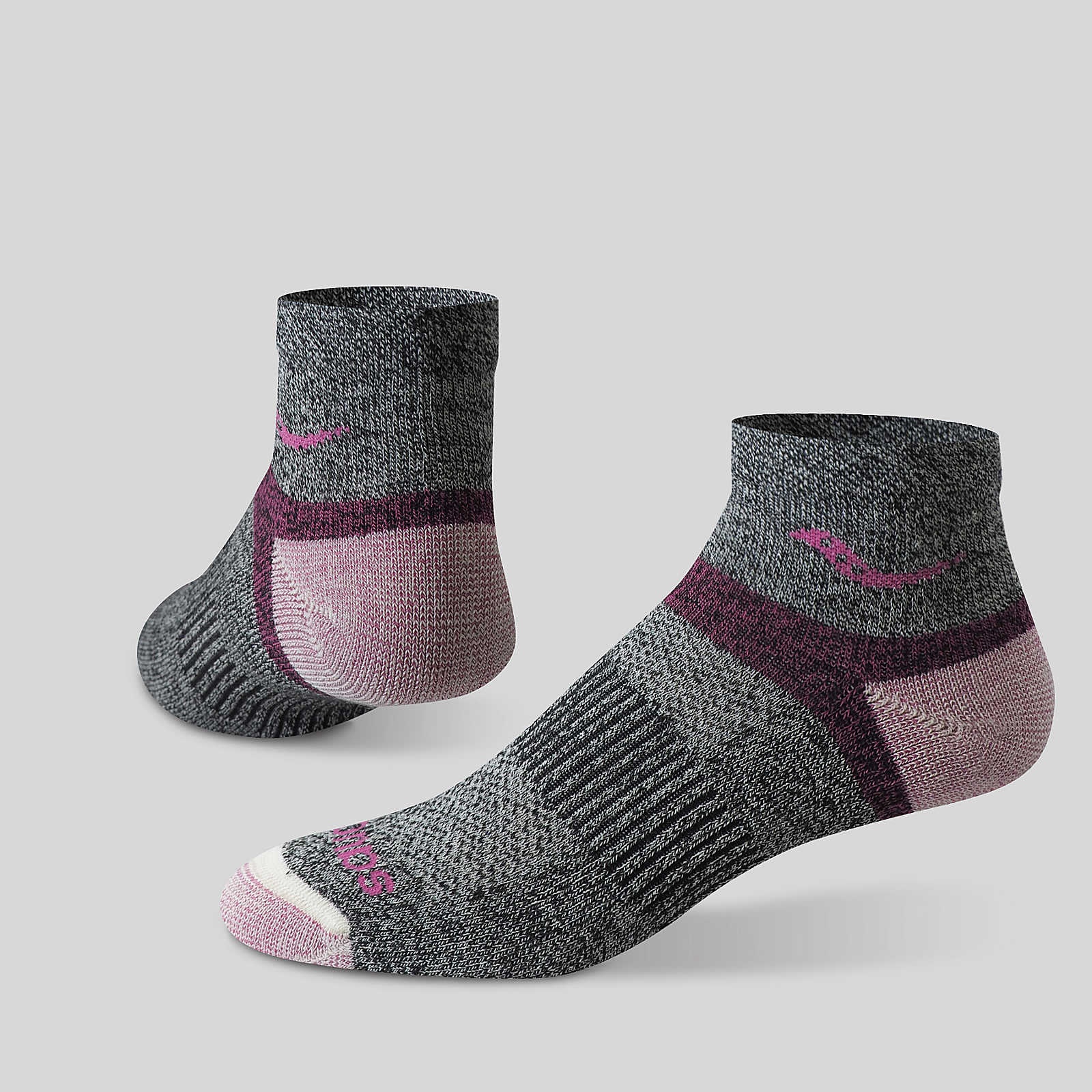 Inferno Merino Wool Blend Quarter 3-Pack Sock - 4