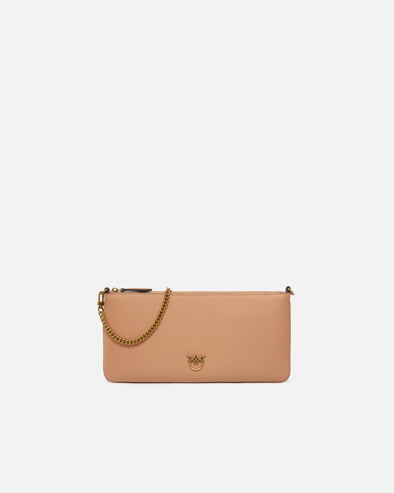 HORIZONTAL FLAT BAG IN LEATHER 1