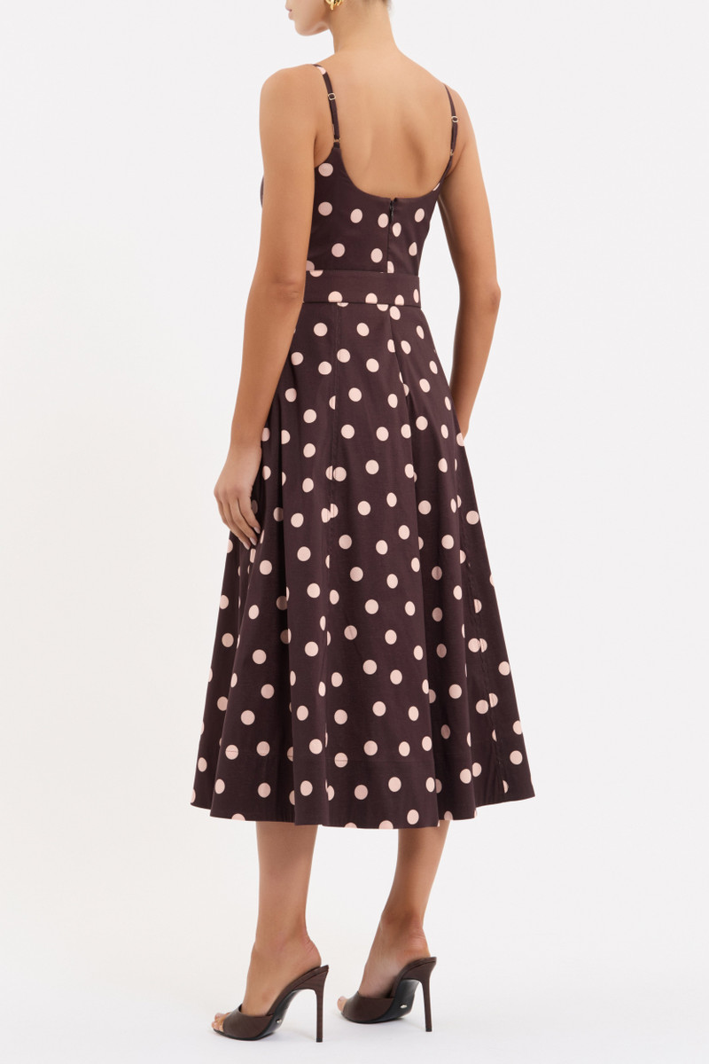 Vivianne Strap Midi Dress 4