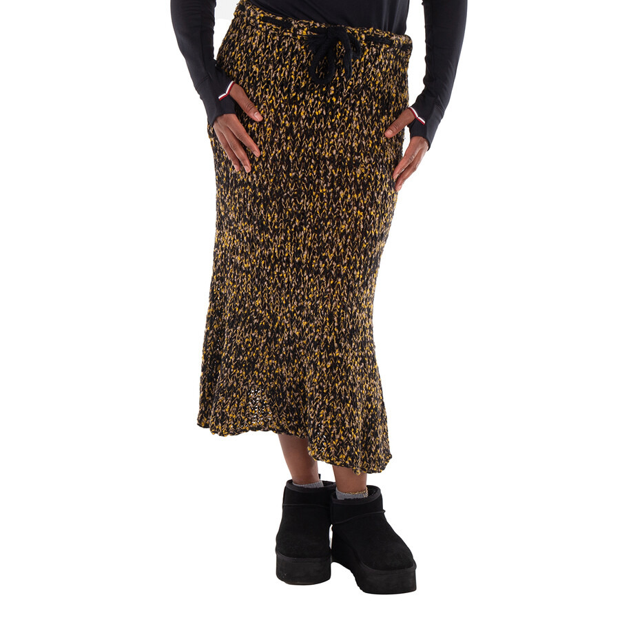 Moncler Wool Drawstring Skirt - 3