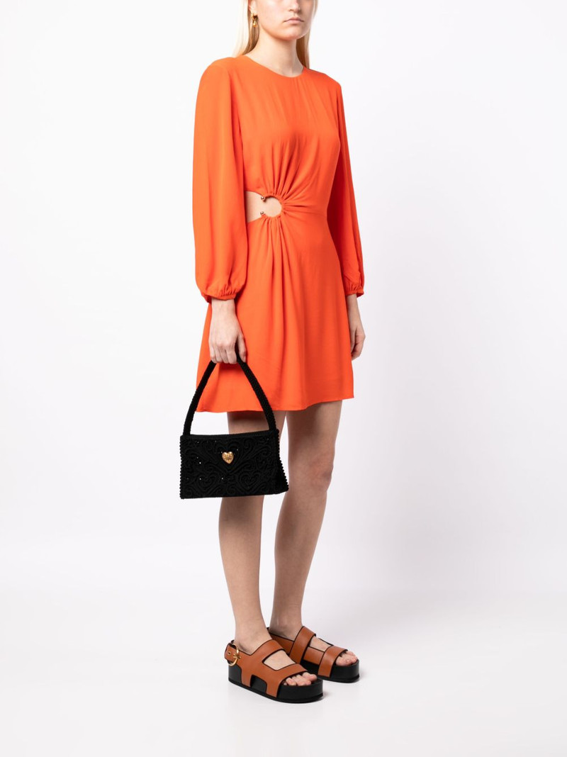 ba&sh Bonica draped minidress outlook