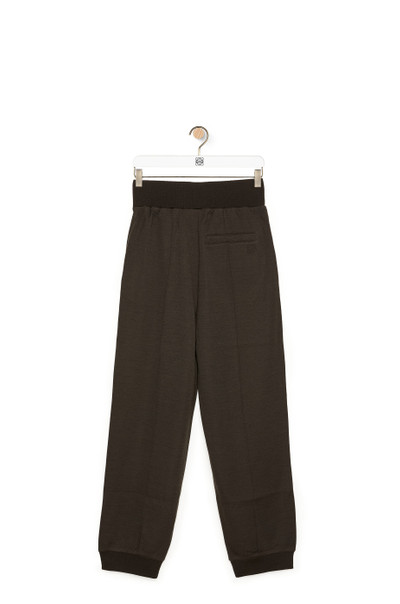 Loewe Sweatpants in wool and cashmere outlook