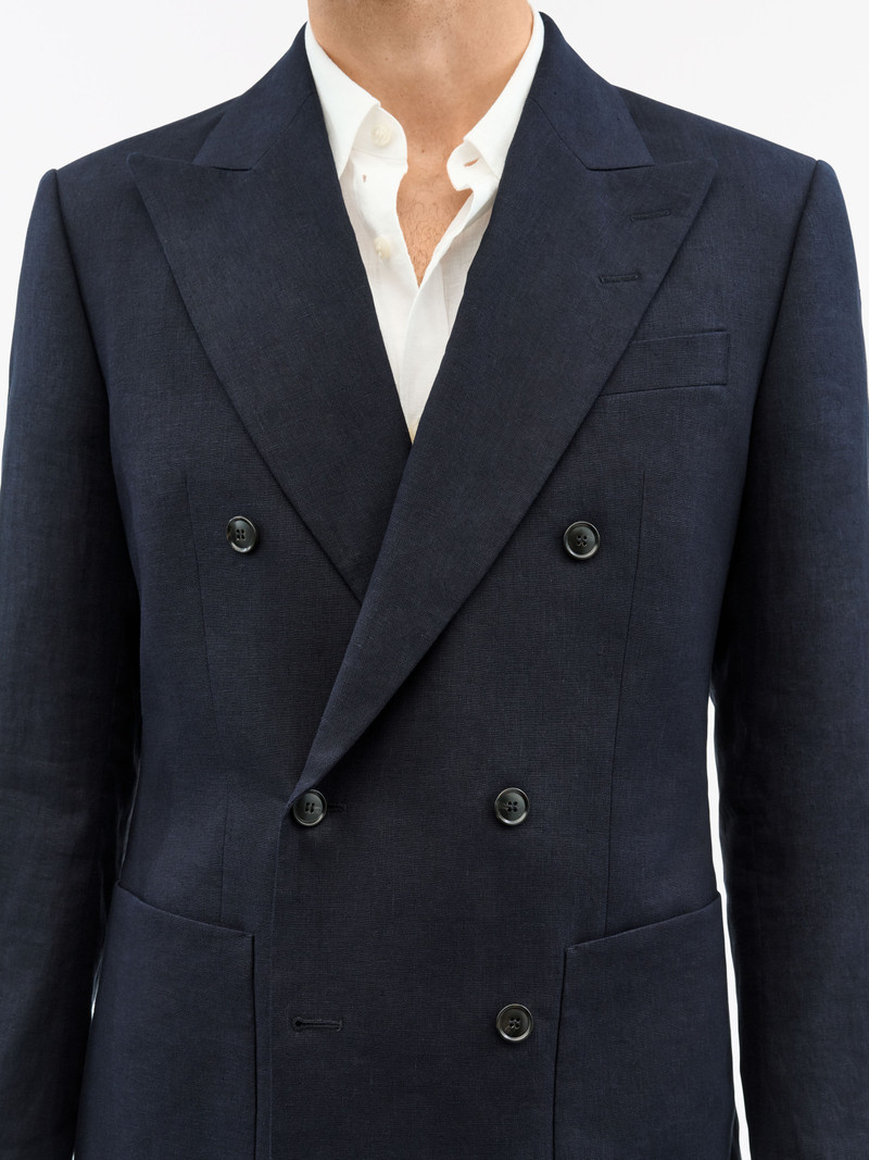 Joachim Double-Breasted Linen Jacket 5