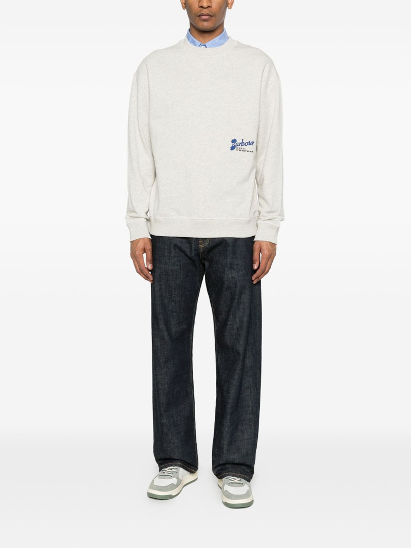 Barbour Blythe logo sweatshirt outlook
