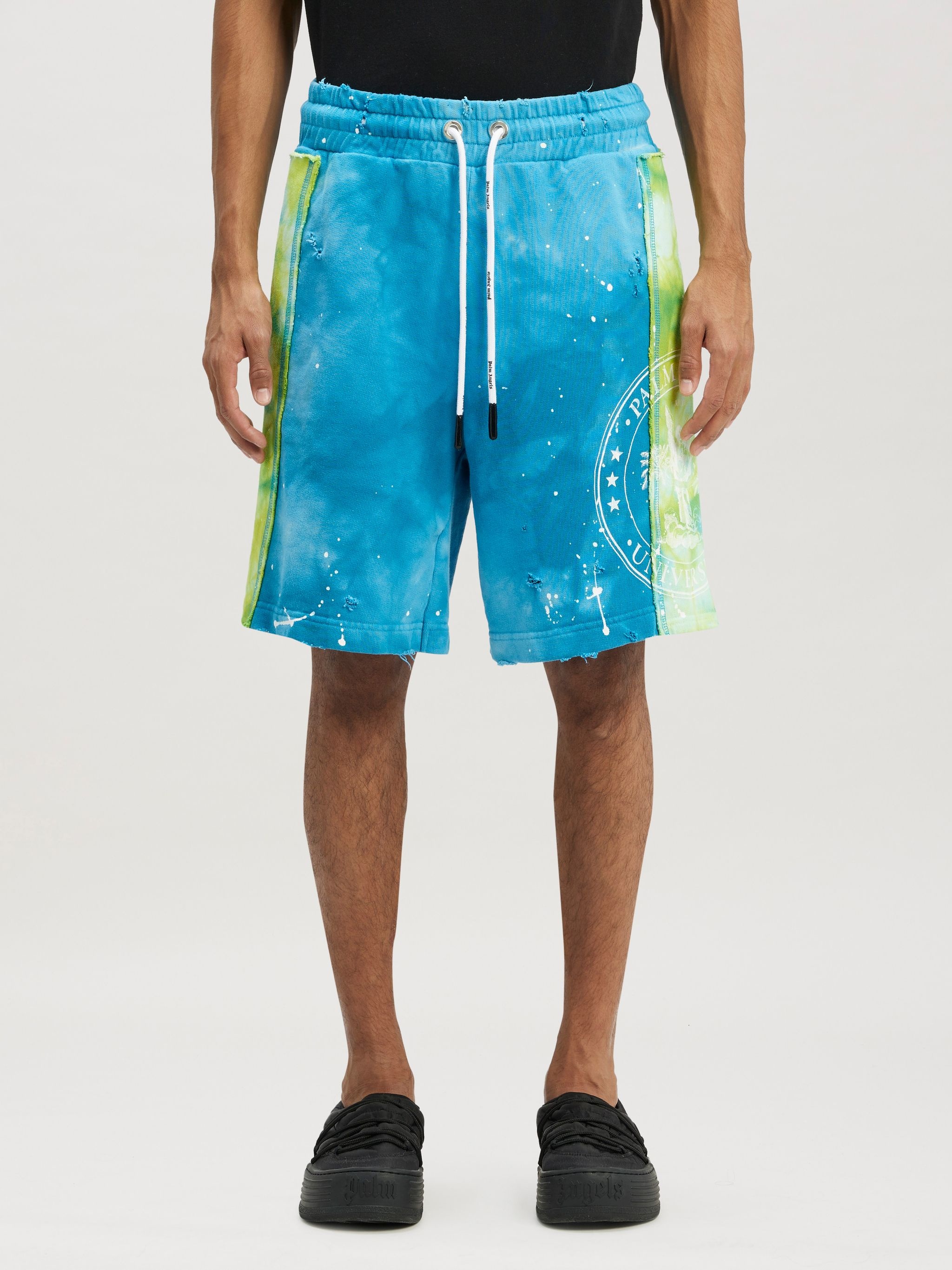 Mix Tie Dye Cut Vint Sweatshorts - 3