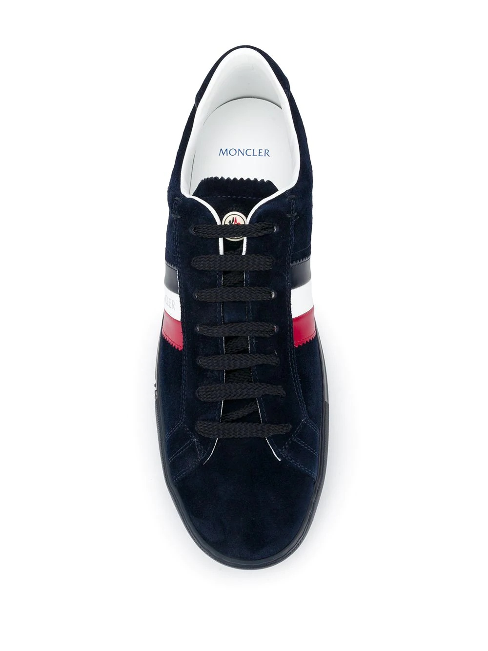 side stripe low-top trainers - 4