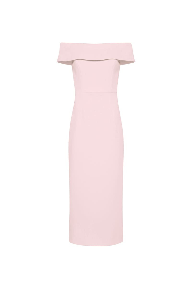 Amore Off Shoulder Midi Dress 1