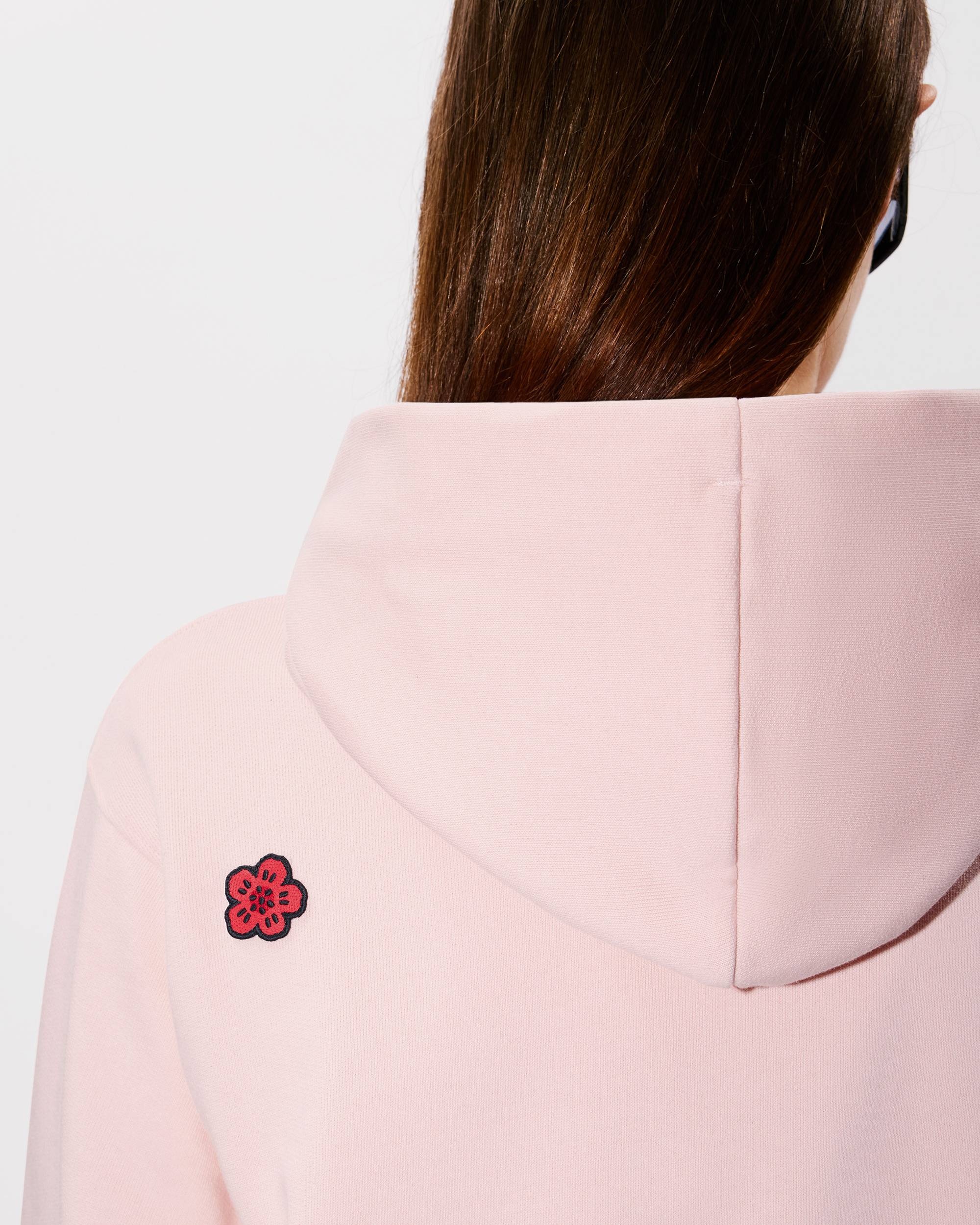 'Boke Flower' classic embroidered hoodie - 7