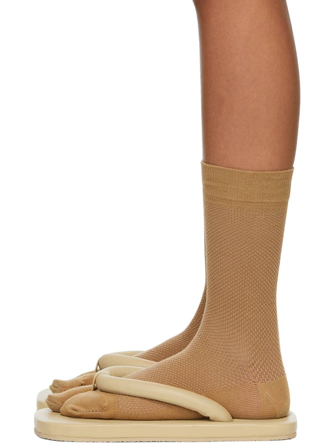 Beige Hastalavista Sandals - 7
