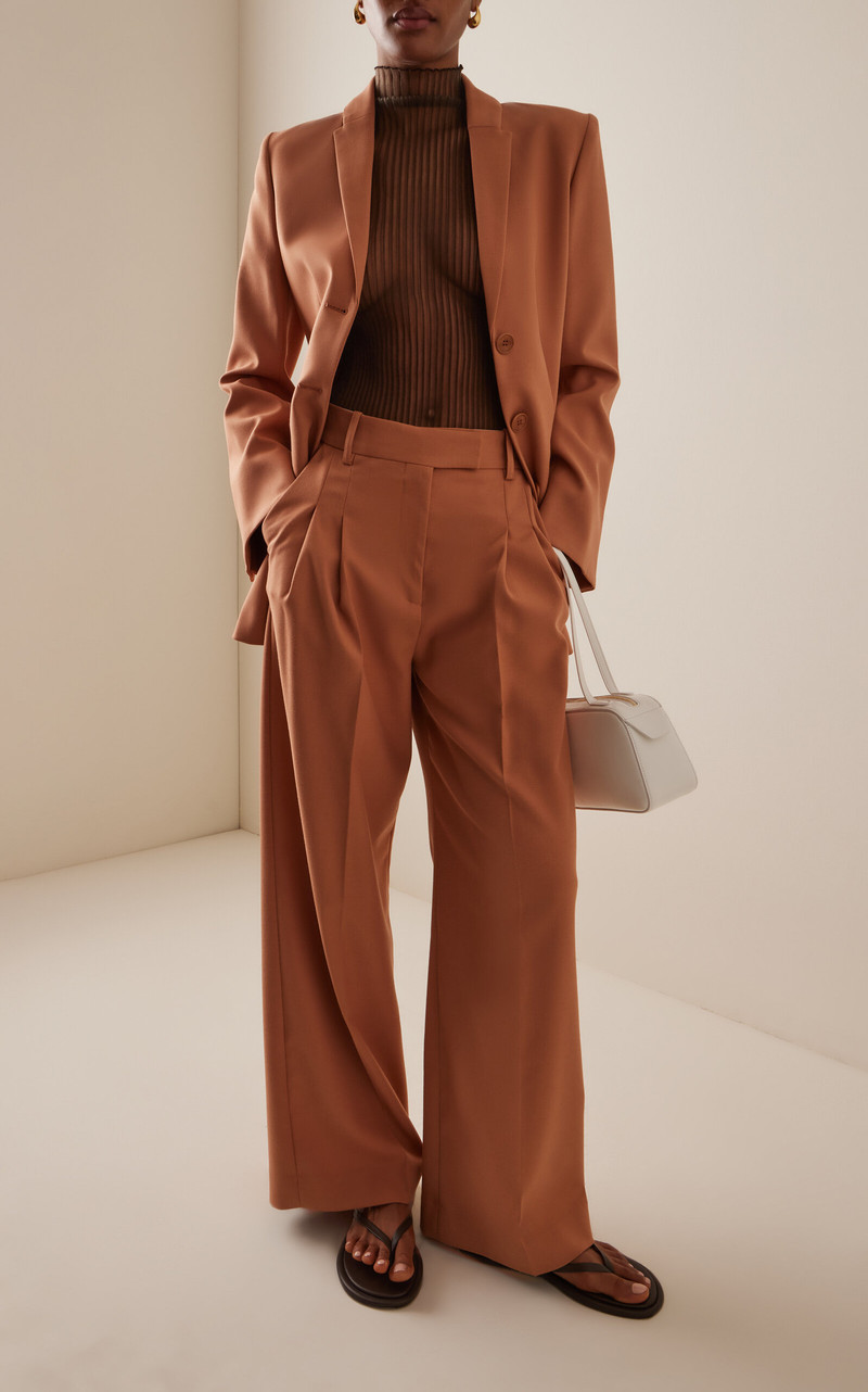 AISLING CAMPS Modern Mist Top brown outlook