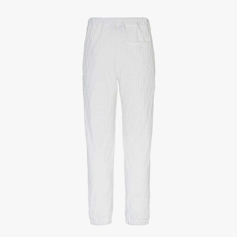 White chenille pants - 2