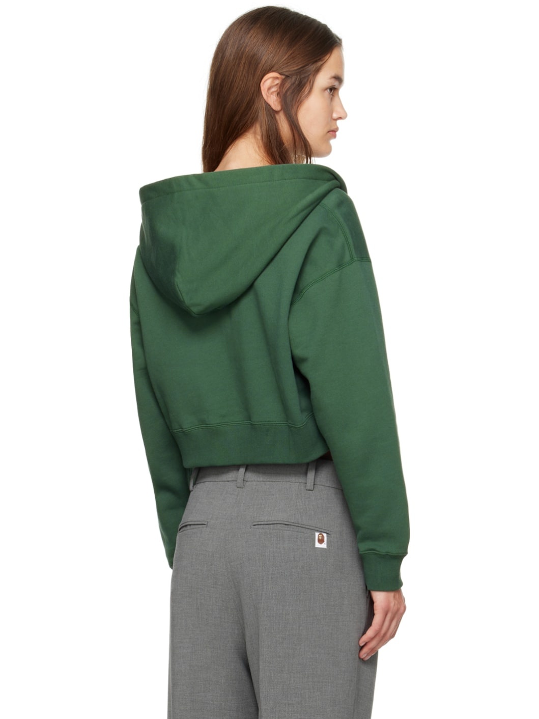 Green Ape Head One Point Hoodie - 3