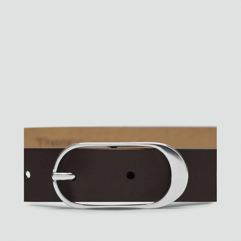 Classic Oblong Belt in Leather 3