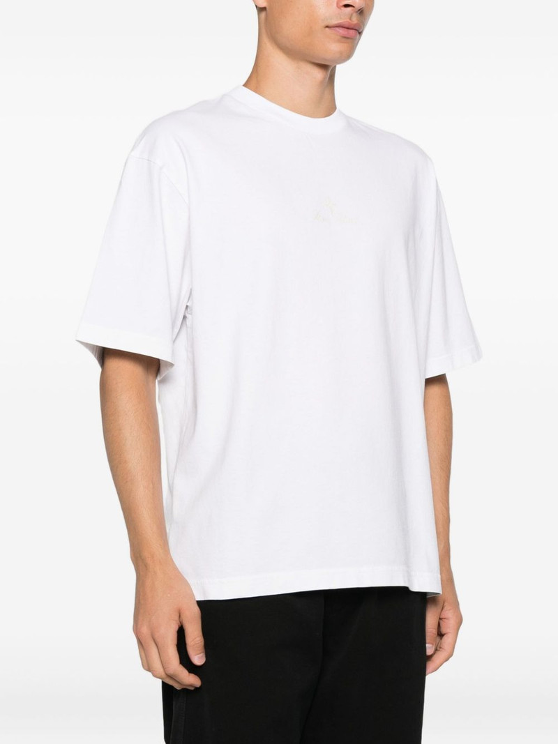 logo-embroidered T-shirt 3