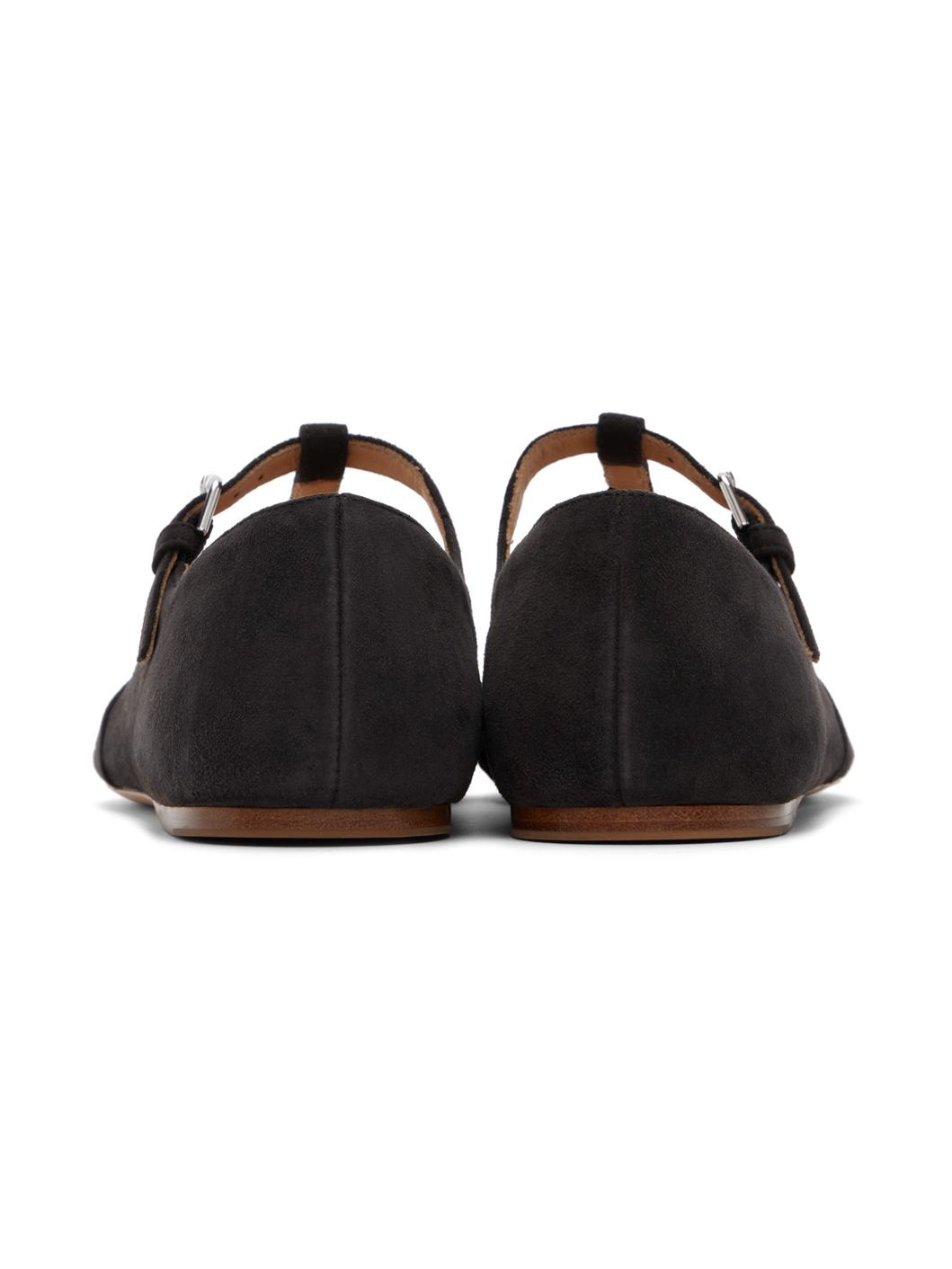 Black Lola Ballerina Flats - 2