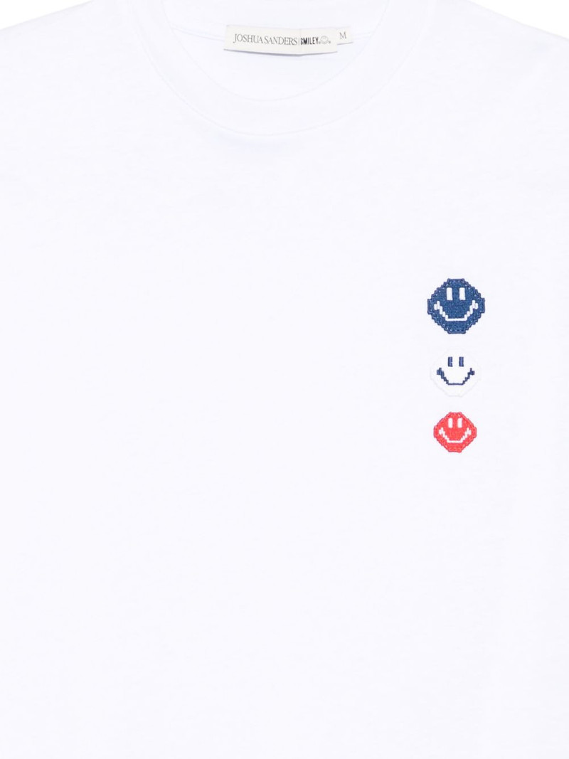 embroidered cotton T-shirt 3