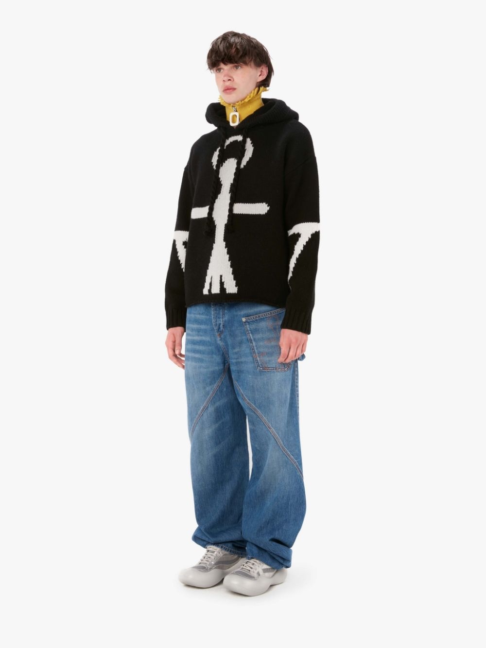 JWA ANCHOR LOGO HOODIE - 4
