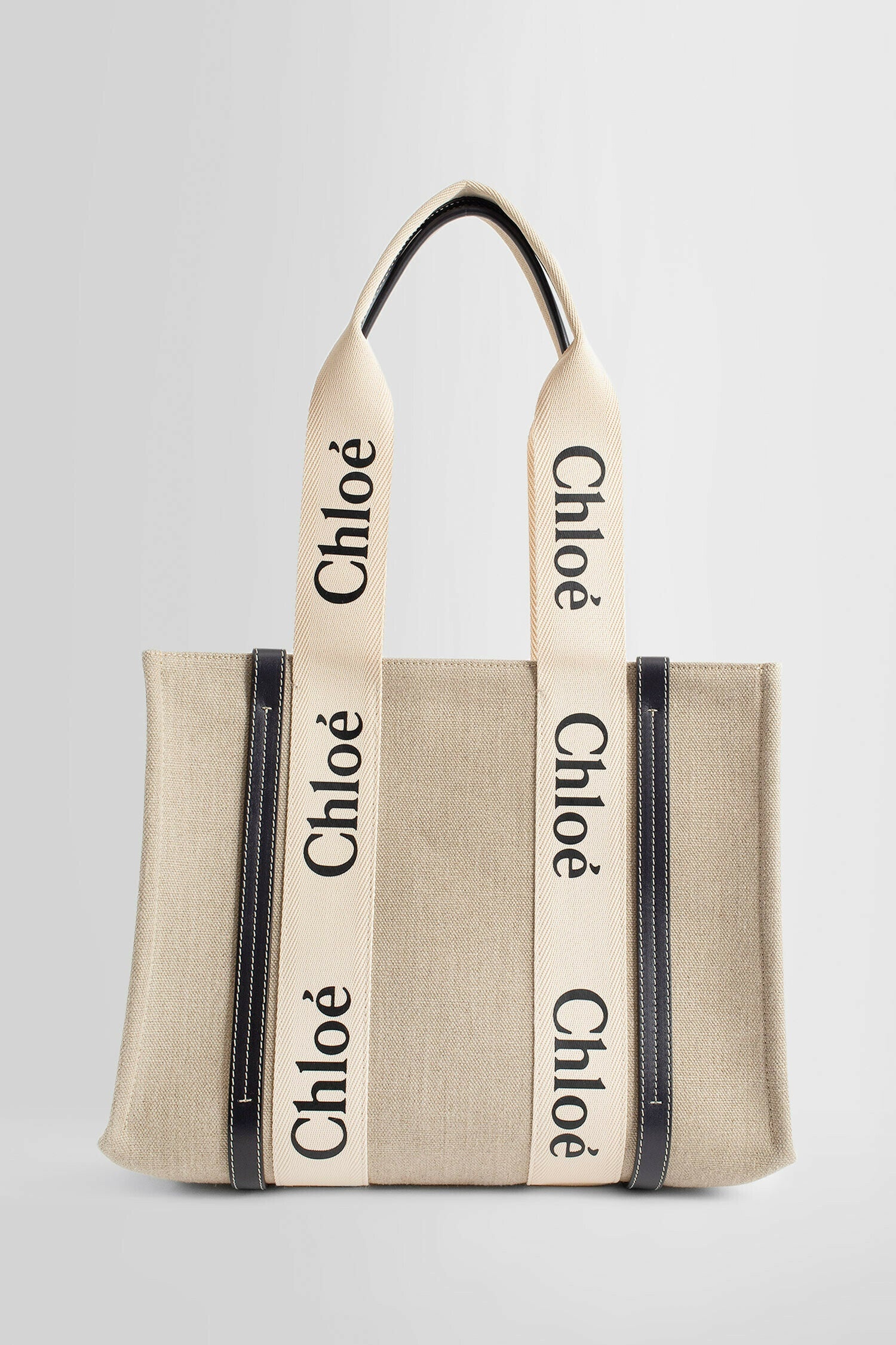 CHLOÉ WOMAN BEIGE TOTE BAGS - 3