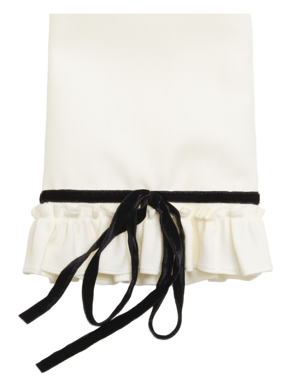 ruffle-detail mini dress - 7