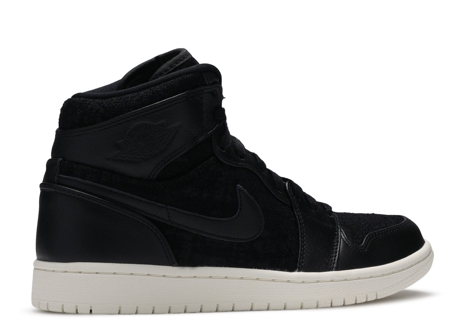 WMNS JORDAN 1 RETRO HIGH PREMIUM 'BLACK' - 3