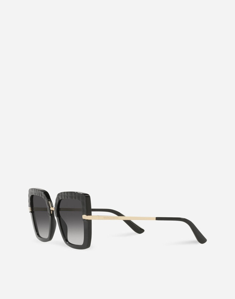 Dolce & Gabbana Half print sunglasses outlook