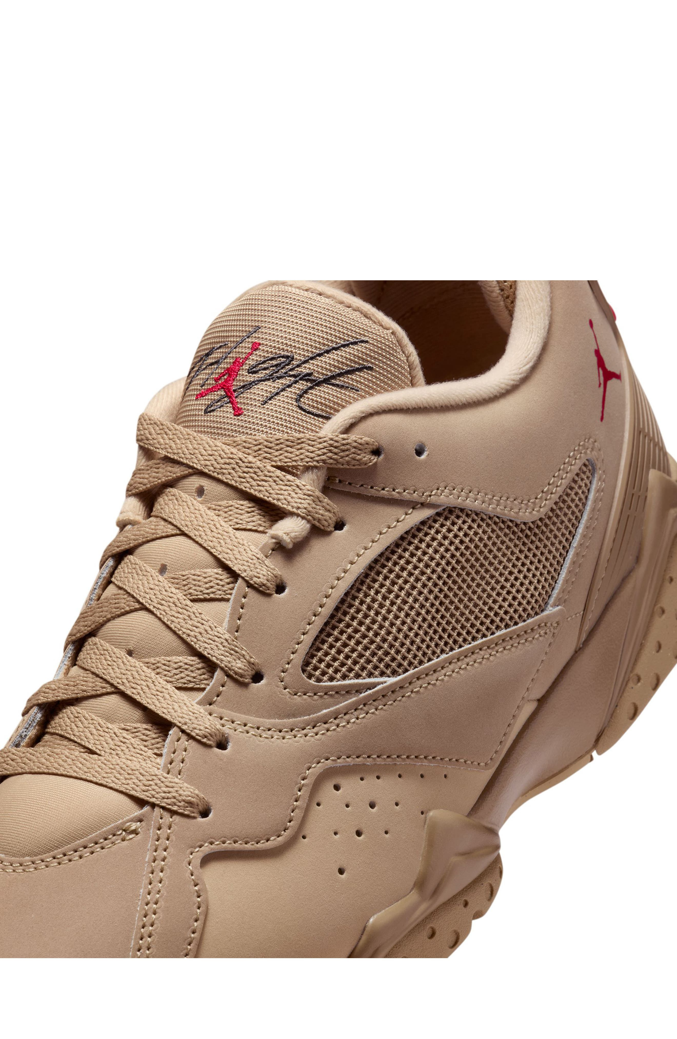 Nike Air Jordan MVP 92 Sneaker in Desert Camo/Fire Red at Nordstrom - 8