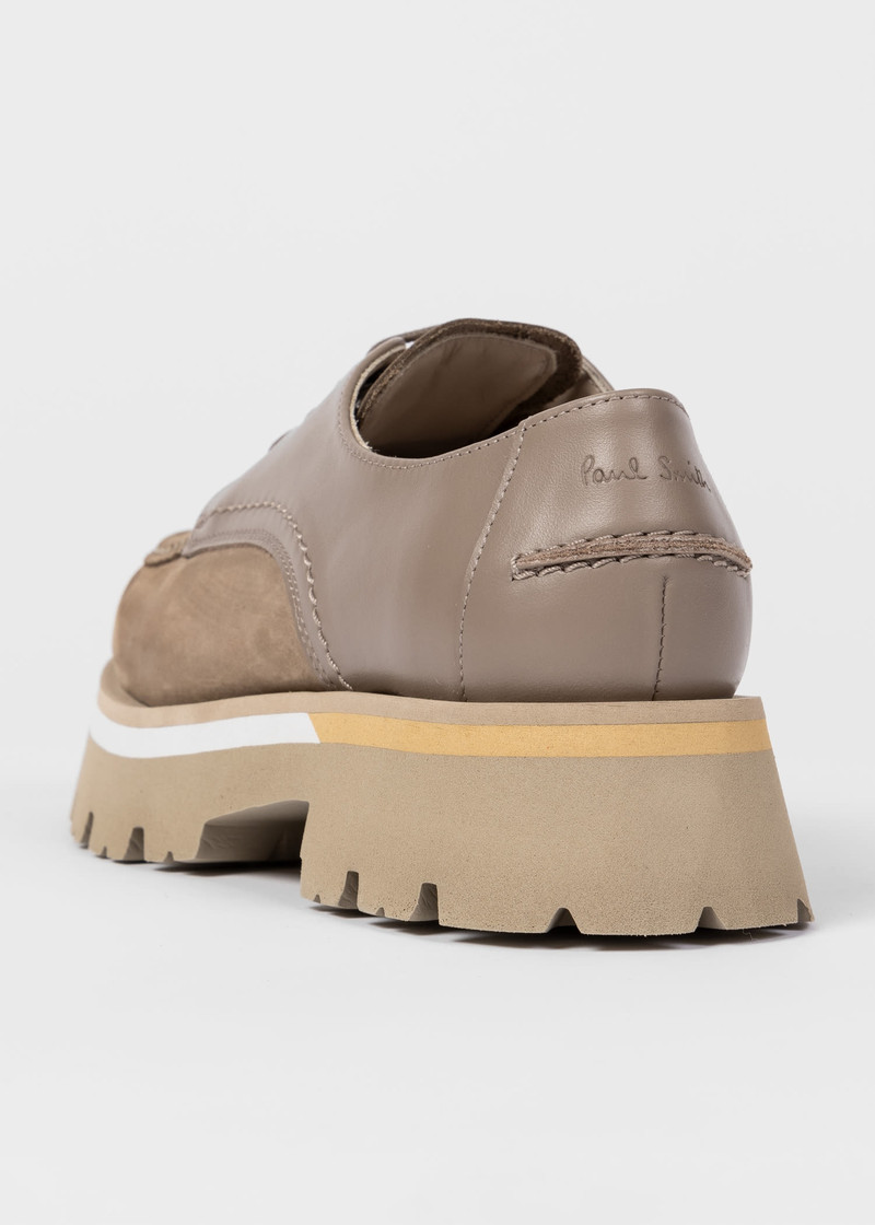 Taupe 'Argon' Shoes 4