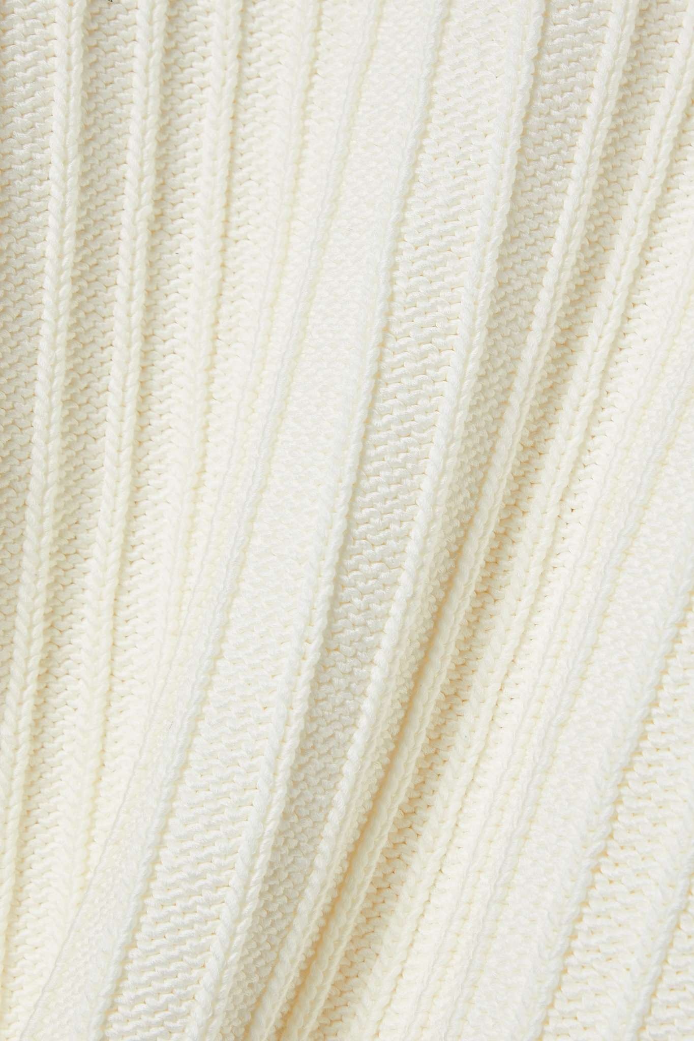 Kat ribbed cotton-blend sweater - 4