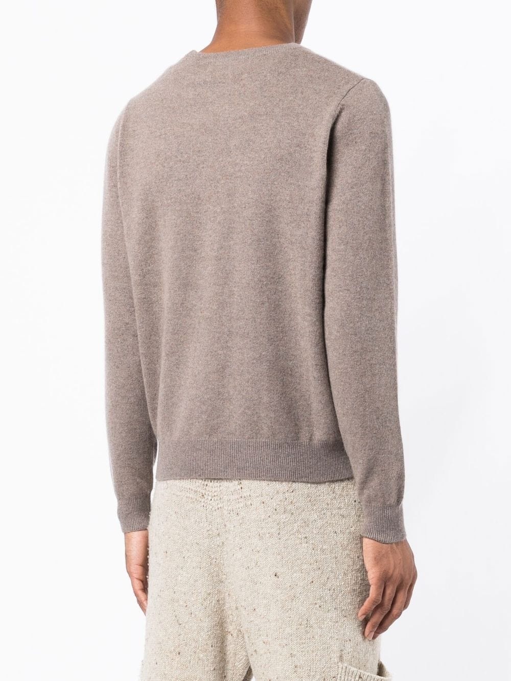 round-neck knit jumper - 4